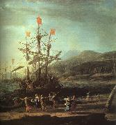 The Trojan Women Setting Fire to their Fleet Claude Lorrain